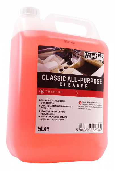 Čistič interiéru ValetPRO Classic All-Purpose Cleaner (5000 ml)