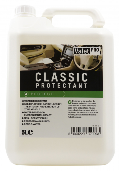 Oživovač plastů ValetPRO Classic Protectant (5000 ml)