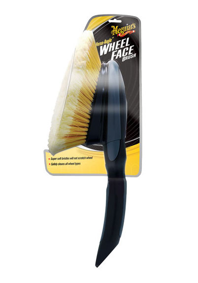 Jemný kartáč na kola Meguiars Versa-Angle Wheel Face Brush