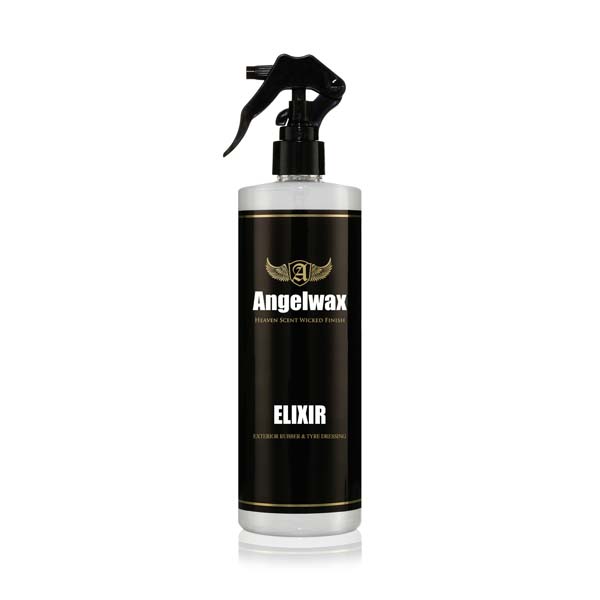Ošetření pneumatik a gumových těsnění Angelwax Elixir (500 ml)