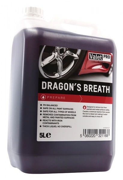 Čistič na alu kola a polétavé rzi ValetPRO Dragon's Breath (5000 ml)