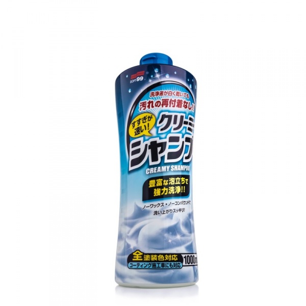 Autošampon SOFT99 Creamy Shampoo (1000 ml)