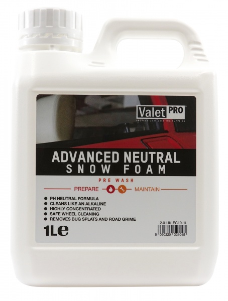 Aktivní pěna na mytí aut ValetPRO Advanced Neutral Snow Foam (1000 ml)
