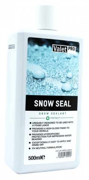 Aktivní pěna s vodoodpudivým povlakem ValetPRO Snow Seal (500 ml)