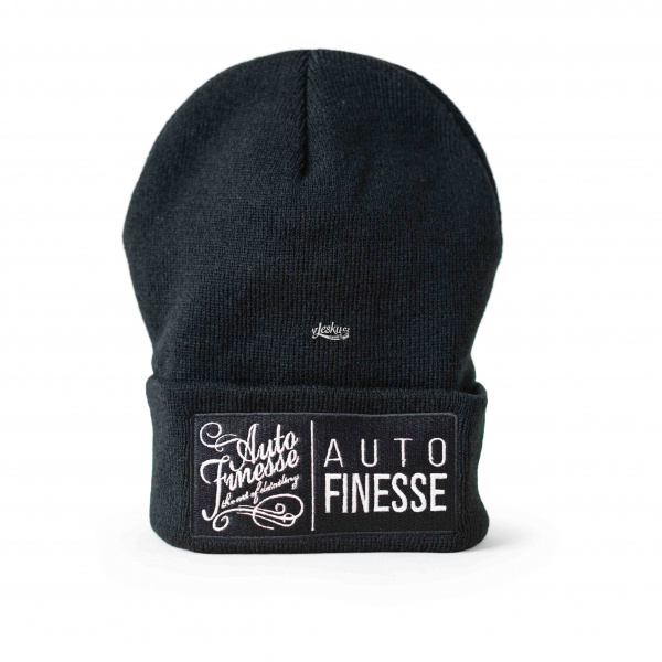 Auto Finesse The Double Stack Beanie Black White