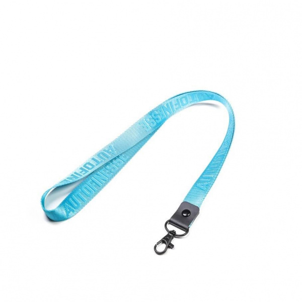 Auto Finesse Luxury Embossed Lanyard Long Teal